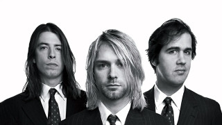 Group men suits ties blackwhite - suit free wallpaper