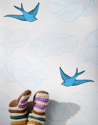 Slippers wallpaper birds sitting on - bird free wallpaper