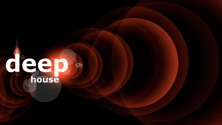 Red black background deep house - swirl free wallpaper