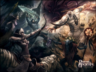 Fantasy group demon people magic - a fantasy setting free wallpaper
