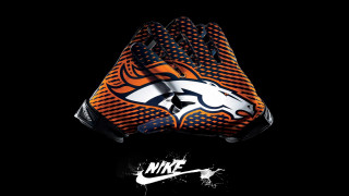 Denver football nike gloves pair - a pair of gloves free wallpaper