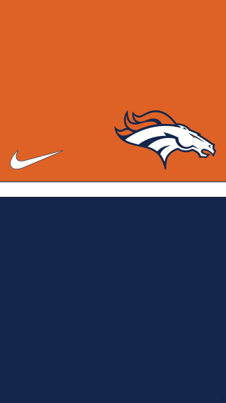 Denver football team logo blue 2 - a white nike logo free wallpaper
