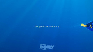 Blue fish swimming ocean quote - a quote above free wallpaper