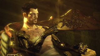 Steampunk man wine gun dark - his hand in free wallpaper