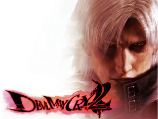 Blonde man black collar white - red lettering free wallpaper