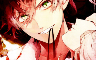 Man woman green eyes red - arthur pan free wallpaper
