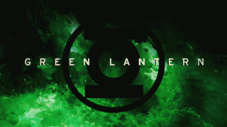 Green lantern logo black background - flame and smoke free wallpaper