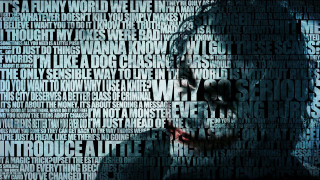 Bearded man face words wall - letterism free wallpaper