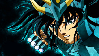 Man sword demon shoulder action - his hand and a demon free wallpaper