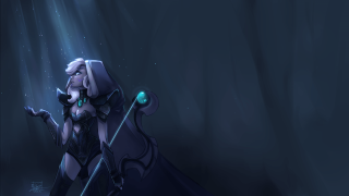 Cartoon character sword dark room 3 - art free wallpaper for desktop