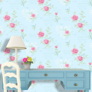 Desk lamp blue wallpaper flower - a lamp free wallpaper