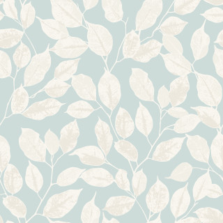 Blue white wallpaper leaves light - blue background free wallpaper