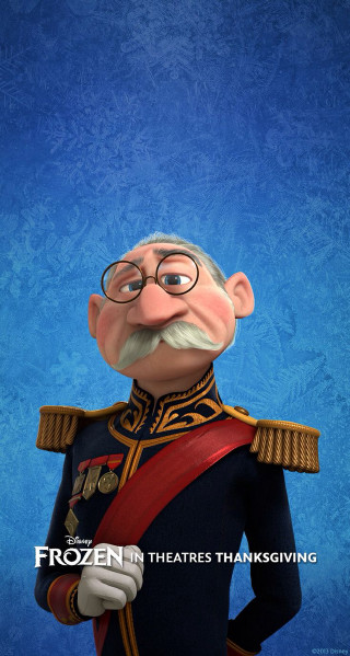 Cartoon character uniform mustache glasses 2 - free portrait wallpaper