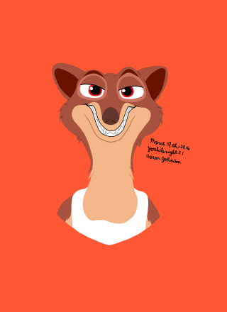 Cartoon animal funny face caption - free dogs wallpaper