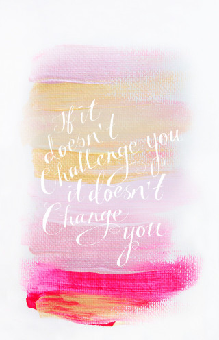 Happy birthday valentine paint stroke - brush stroke free wallpaper