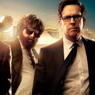 Men suits ties city skyline - incoherent free wallpaper