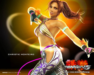 Woman bikini tennis racquet ball - game art free wallpaper