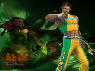Man green yellow uniform tennis - uniform holding free wallpaper