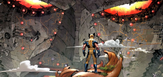 Man giant hand cave sword - context art free wallpaper