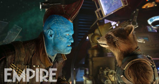 Bear man space suit facing - a scene free wallpaper