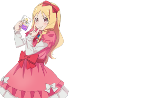 Girl pink dress holding wine - a bow free wallpaper