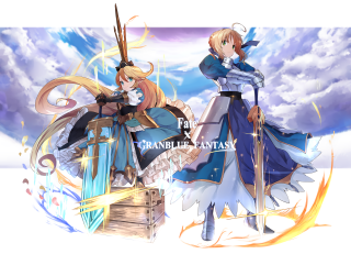 Anime characters sword fantasy art - a sword free wallpaper for desktop
