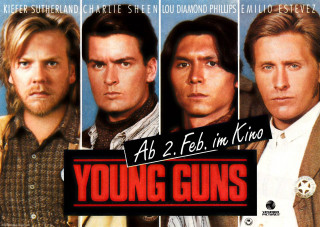 Young guns movie poster four - viennese actionism free wallpaper