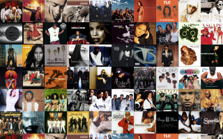 Collage people names colors sizes - harlem renaissance free wallpaper