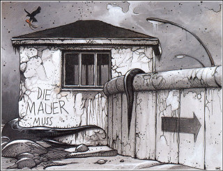 Building bird die mauer berlin - official free wallpaper