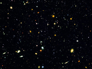 Large group dark sky stars - a mosaic free wallpaper