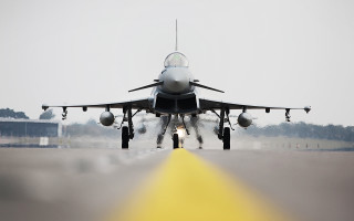 Jet takeoff runway cobra digital - a yellow line free wallpaper