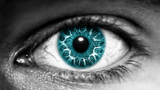 Close up person eye blue - a close up of a persons eye free wallpaper
