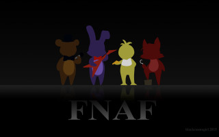 Animated animals group black background - animated free wallpaper