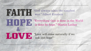 Faith hope orphism pink purple - a photo free wallpaper