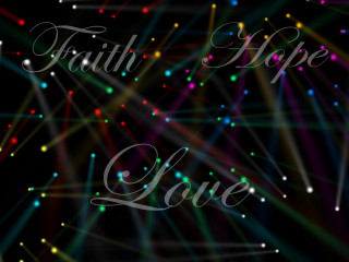Colorful background faith hope love - metaphysical free wallpaper