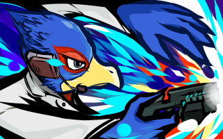 Bird gun blue red feathers - dr. atl free wallpaper