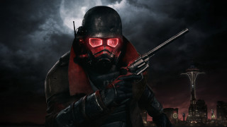 Man gas mask gun city 2 - a man in a gas mask holding free wallpaper