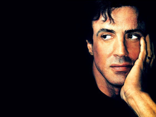 Man hand face looking serious - his chin free wallpaper