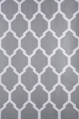 Gray white wall hexagonal pattern - high free wallpaper