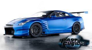Blue sports car fabulous rendering - a black top free wallpaper