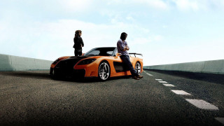 Man woman sports car road - a man and woman free wallpaper