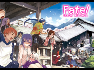 Roof group snow mountain people - a group of people free wallpaper for desktop