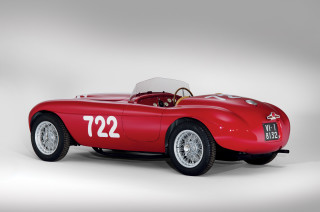 Red sports car white top 2 - a white top free wallpaper