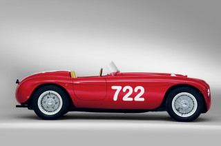 Red sports car number 722 - a number free wallpaper