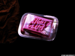 Pink sign slub club plastic - neoprimitivism free wallpaper