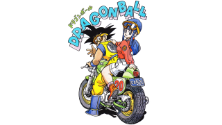 Cartoon man woman motorcycle dragon 2 - context art free wallpaper