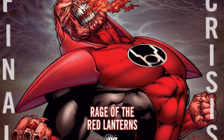Red lantern demon face lightning - alan davis free wallpaper