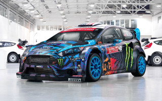 Monster car garage background design - eric dinyer free wallpaper