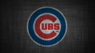 Cubs logo black grungy red - circle free wallpaper