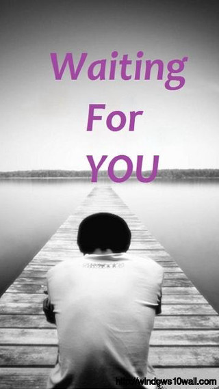 Man sitting dock waiting for - a dock free wallpaper